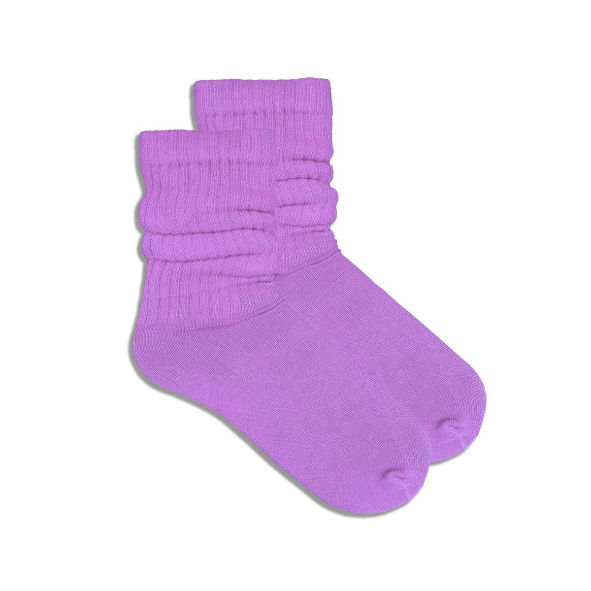 Lilac (Lavender) Slouch Socks (Adult Medium - Women's Shoe Sizes 5-10), LilacSlouch