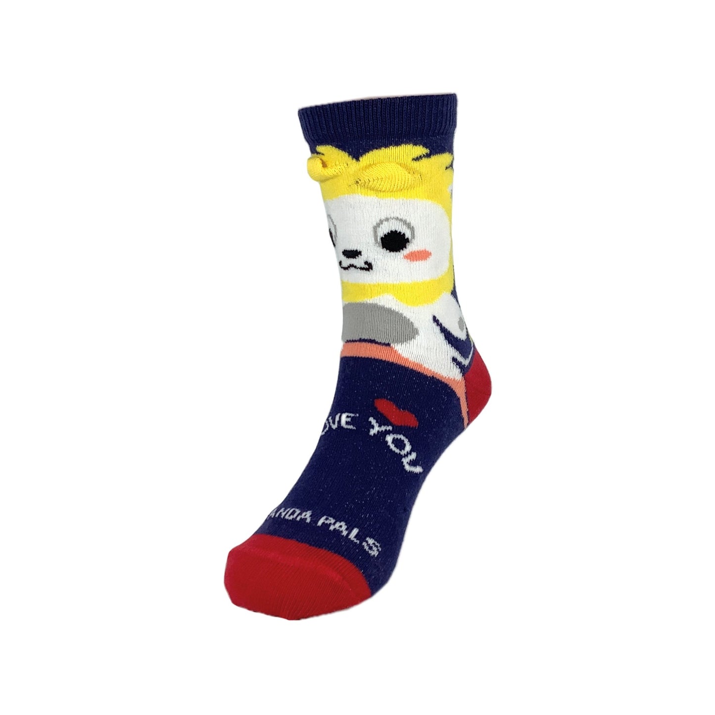 Love Lion Sock (Ages 3 - 7) from the Sock Panda