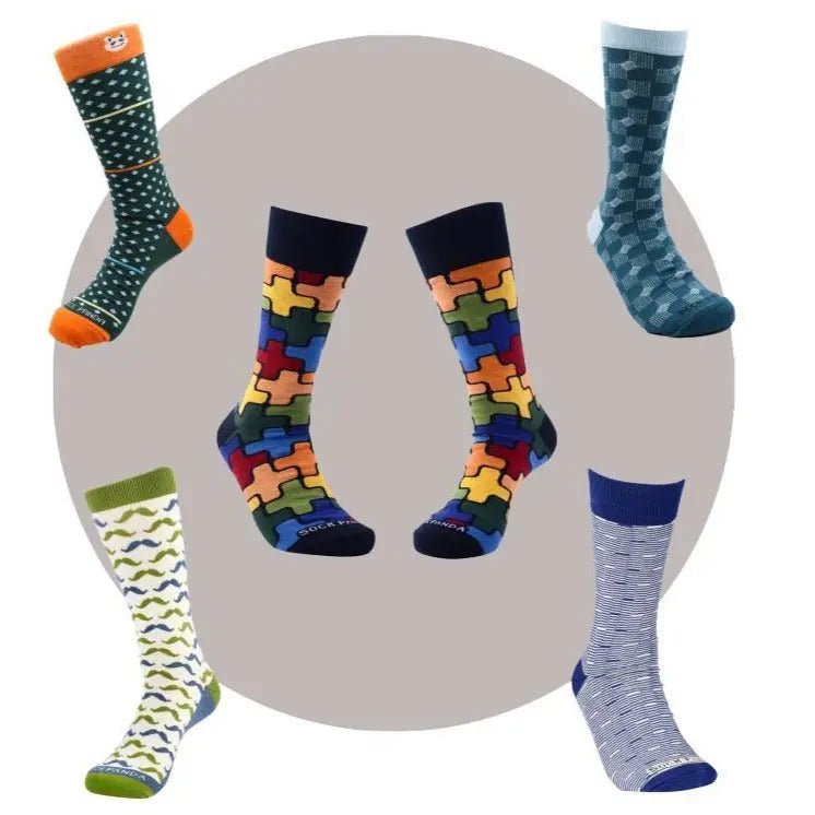 Men's Sock Subscription, Convervative-One-Pair-1-Month