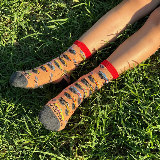 Monster Truck Patterns Socks (Ages 3 - 5) from Sock Panda