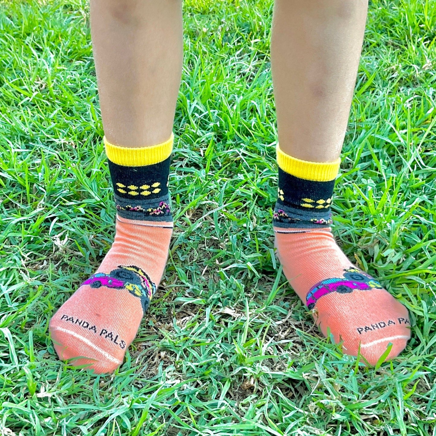 Monster Truck Racing Socks (Ages 3 - 7) from Sock Panda