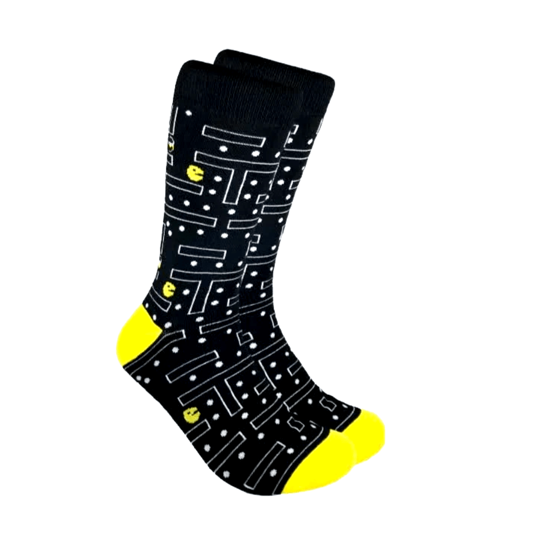 Old School Video Game Socks from the Sock Panda (Adult Large), Arcade