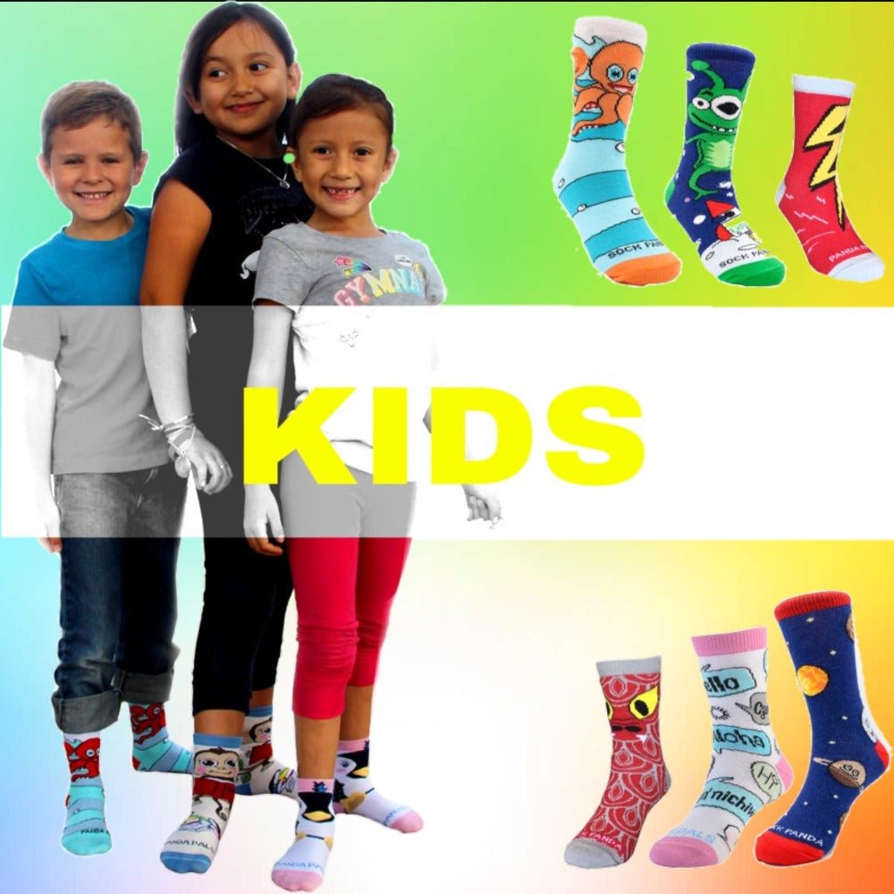 Panda Pals Kids Sock Subscription (Ages 3-7), PS-Boy-1