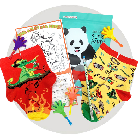 Panda Pals Kids Sock Subscription (Ages 3 - 7)