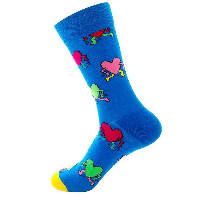 Running Heart Socks from the Sock Panda, RunHeartLg