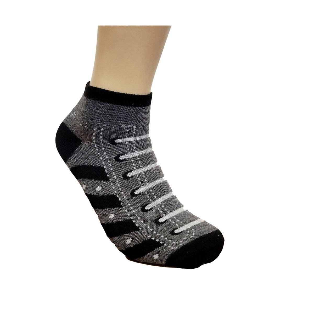 Sneaker Ankle Socks (Adult Large - Men's Shoe Sizes 8-12), Sneaker Light