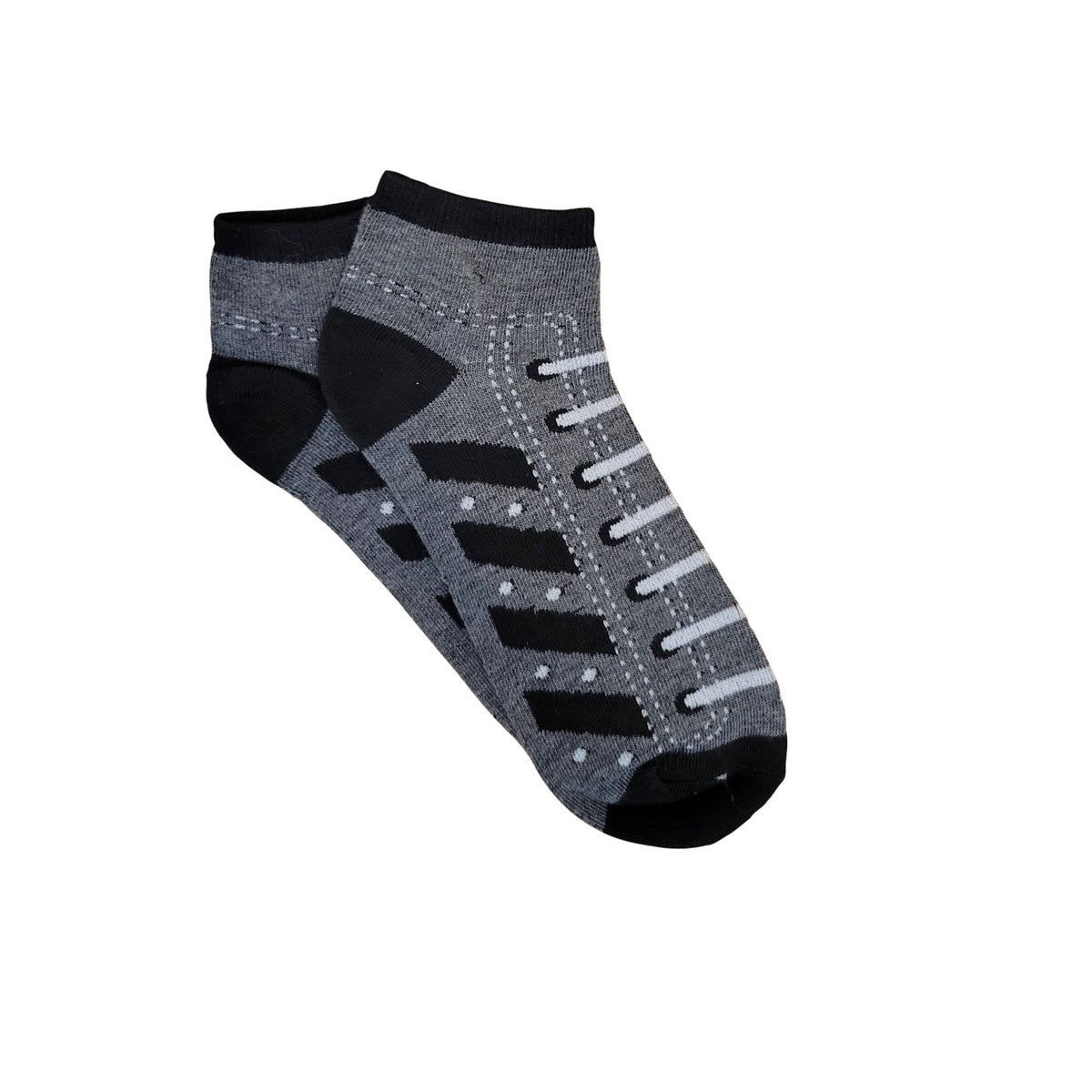 Sneaker Ankle Socks (Adult Large - Men's Shoe Sizes 8-12), Sneaker Light