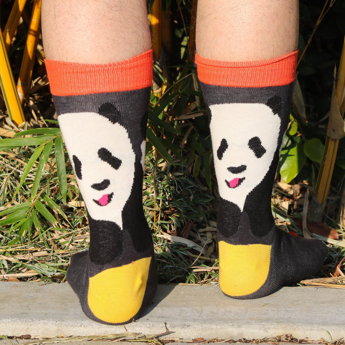 The Great Panda Socks from the Sock Panda, Black Panda