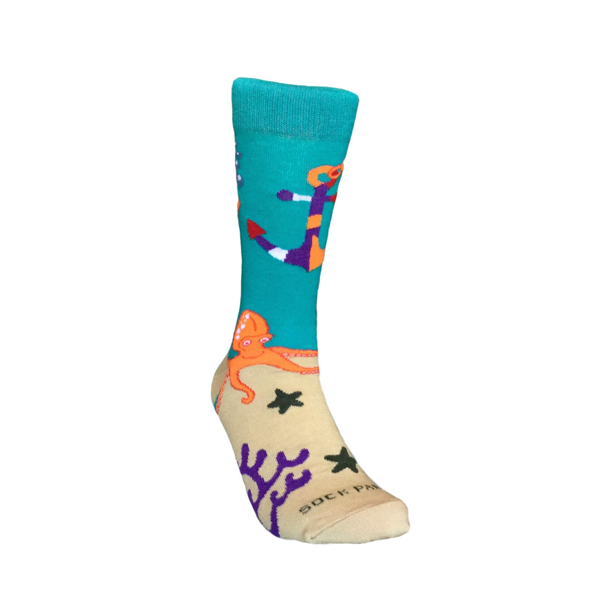 Under the Sea Anchor and Octopus Socks from the Sock Panda, Sm-Anchor-Oct