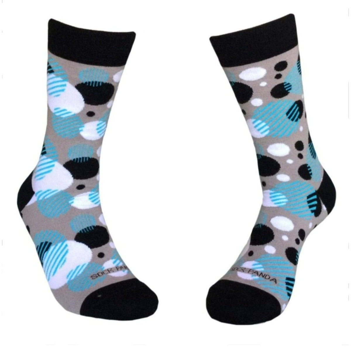 Unique Bubble Circle Pattern Socks from the Sock Panda, Bubble CirclesMd