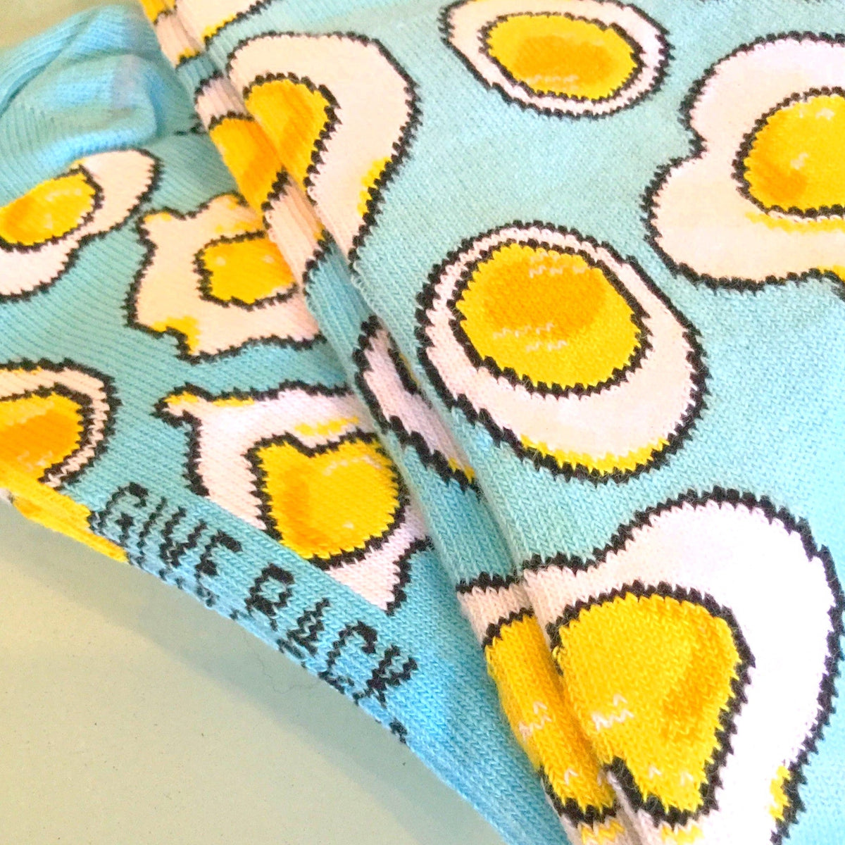Yummy Eggs Socks from the Sock Panda, Tween Eggs