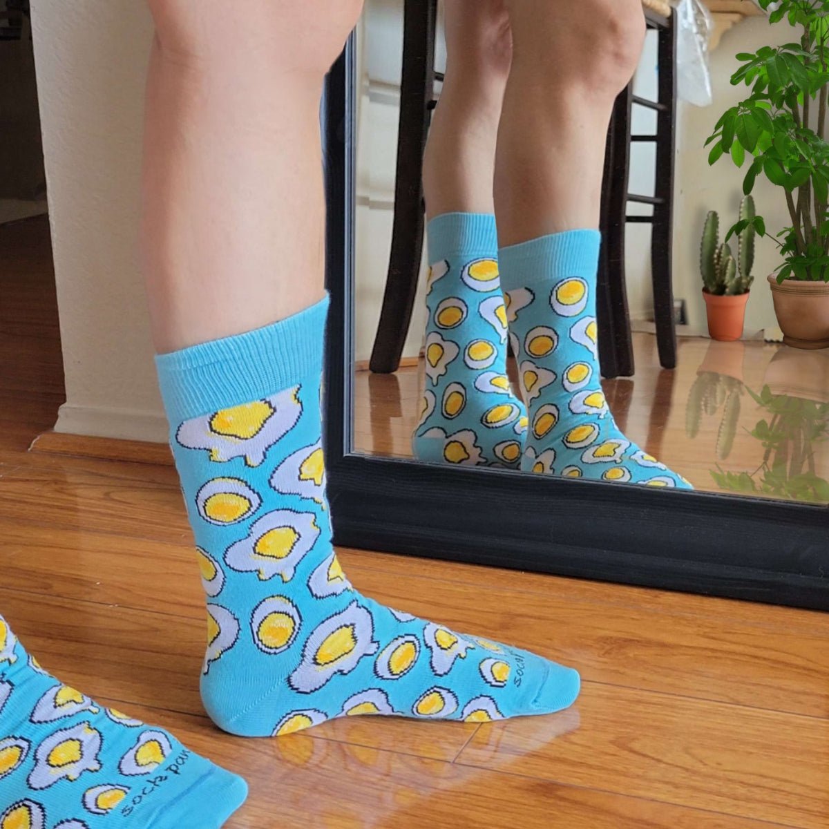 Yummy Eggs Socks from the Sock Panda, Tween Eggs