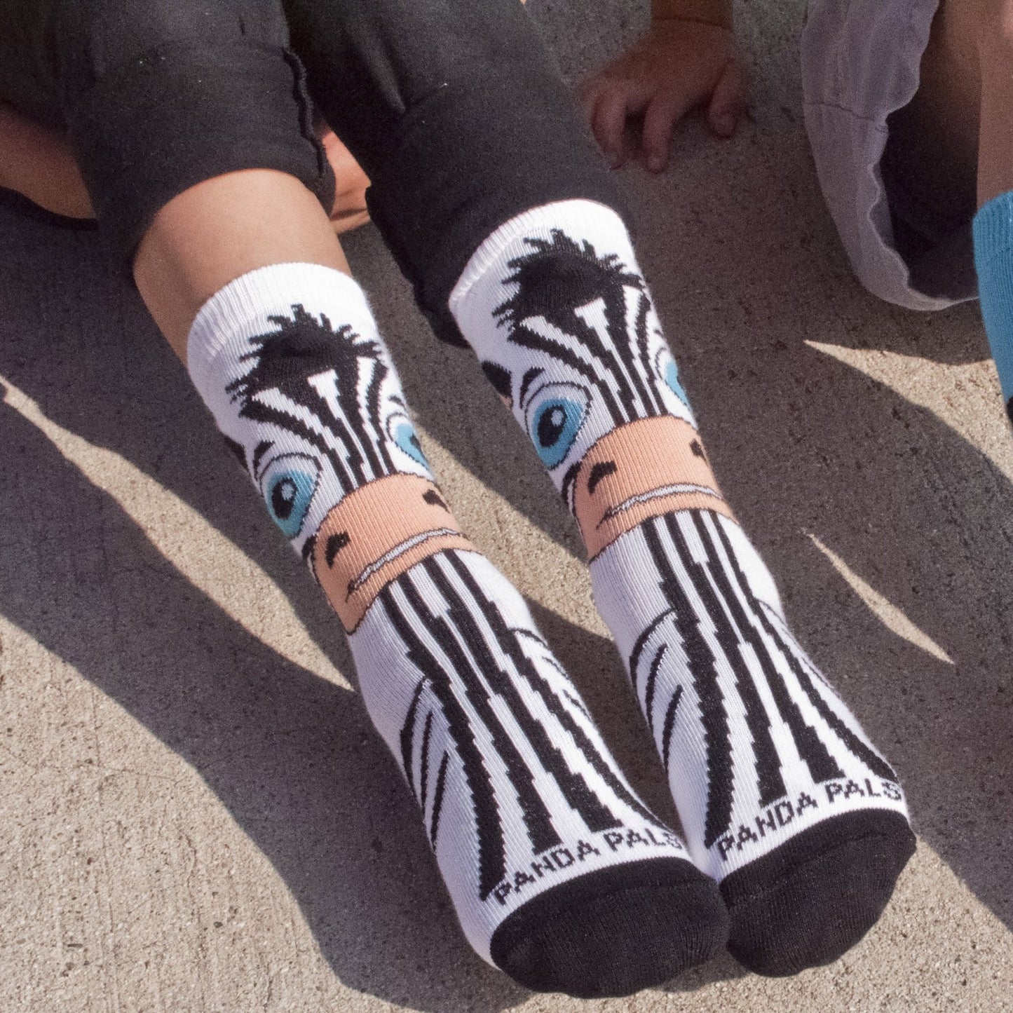 Zebra Socks (Ages 3-5) from the Sock Panda