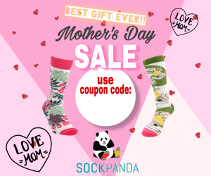 Sock Panda Celebrates Great Moms Everywhere! (HAPPY MOTHER'S DAY)