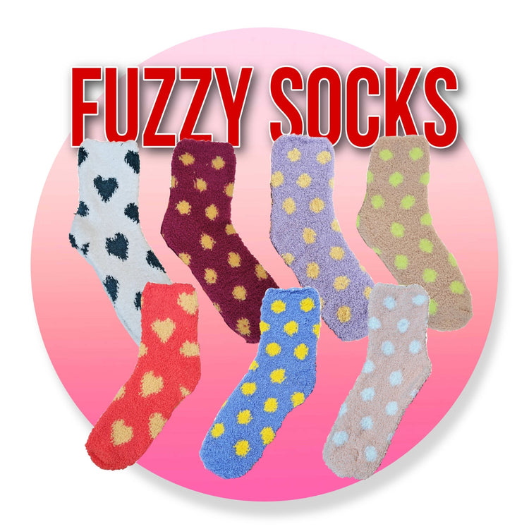 Fuzzy Socks from the Sock Panda