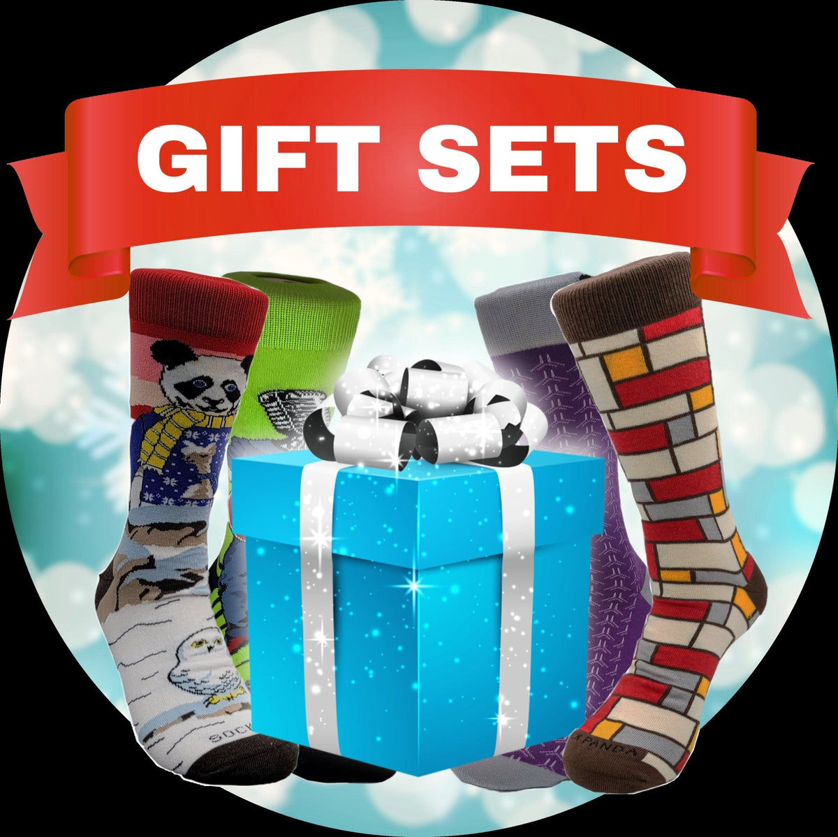 Gift Sets (4-Packs) from the Sock Panda