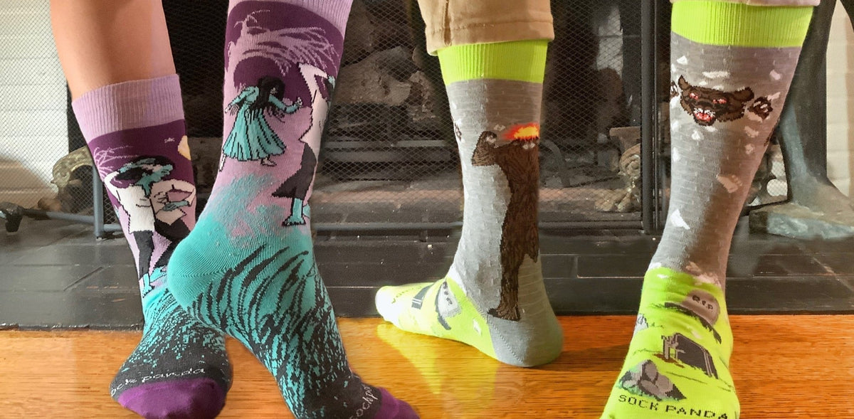 Halloween Inspired Socks Sock Panda