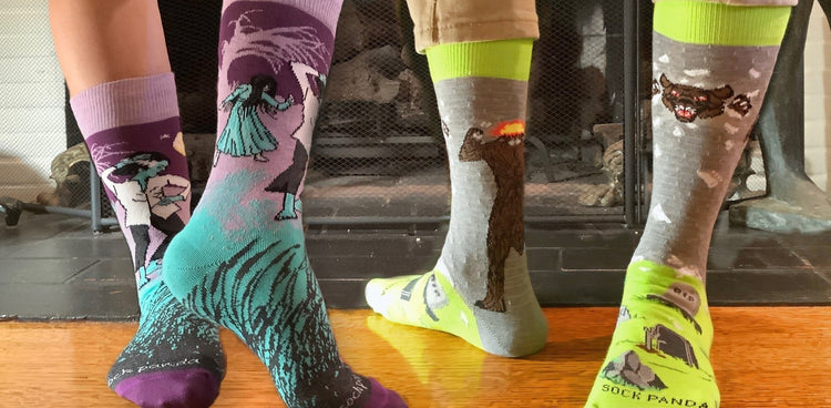 Halloween Inspired Socks Sock Panda