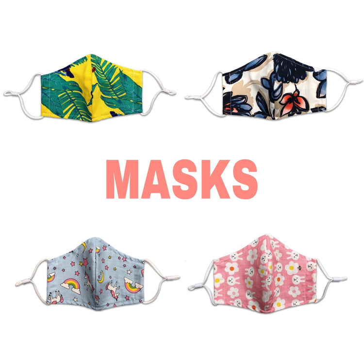 Masks from the Sock Panda
