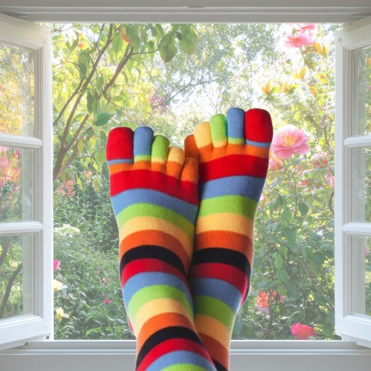 Toe Socks from the Sock Panda