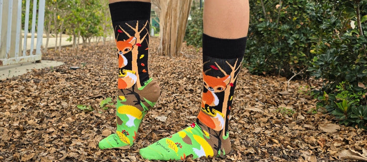 Women Sized Crew Socks from the Sock Panda