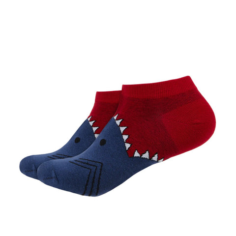 Shark Bite Ankle Socks (Adult Medium)