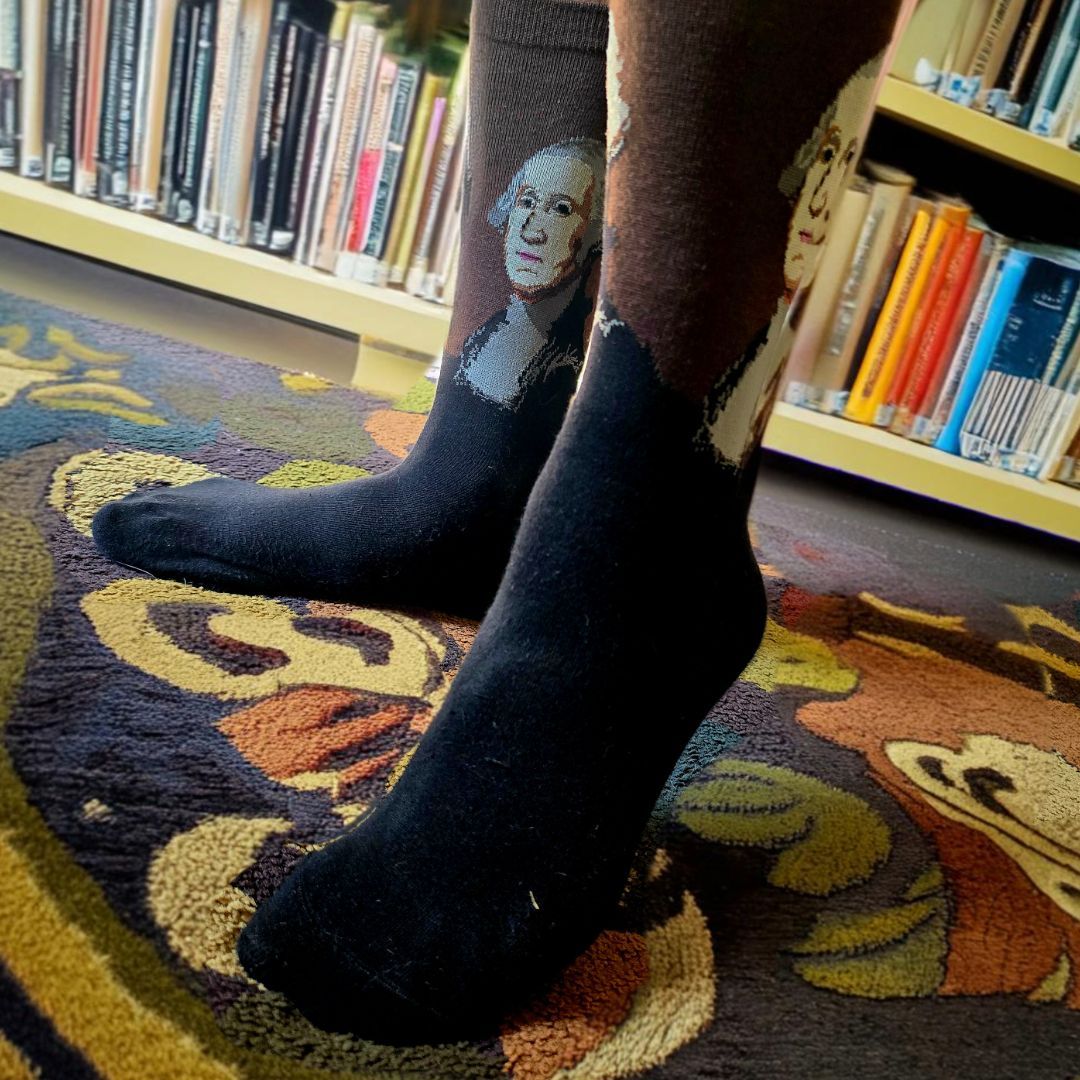 George Washington Socks from the Sock Panda