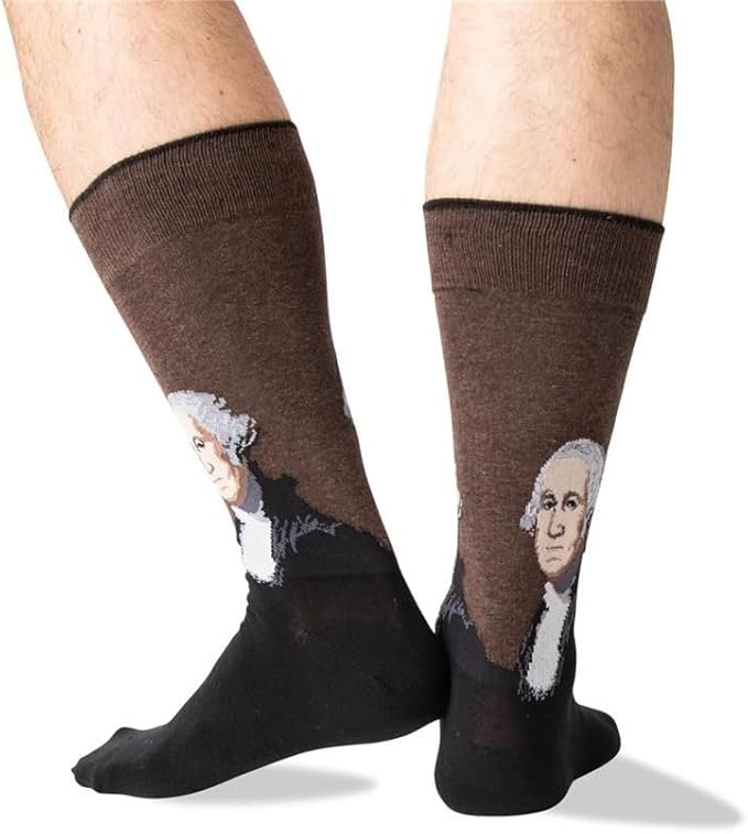 George Washington Socks from the Sock Panda