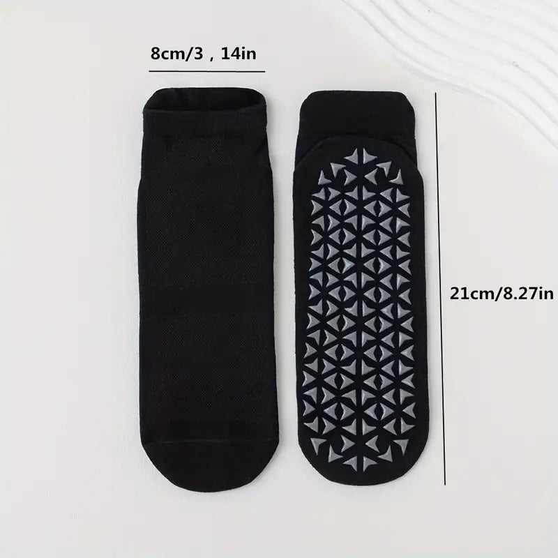 Non-Slip Fitness Ankle Socks from the Sock Panda (Adult Medium)