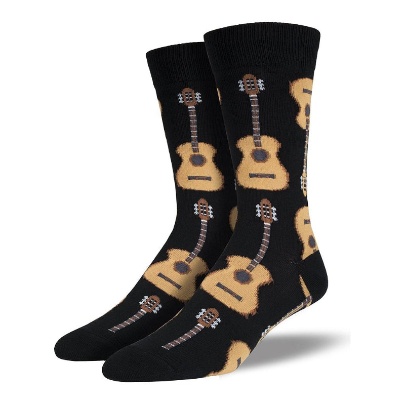 Acoustic Guitar Socks from the Sock Panda (Adult Medium)