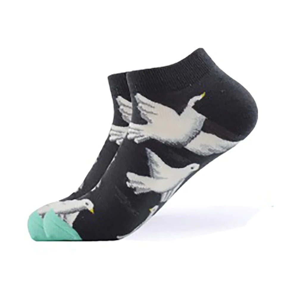 Dove from Above Ankle Socks (Adult Medium)