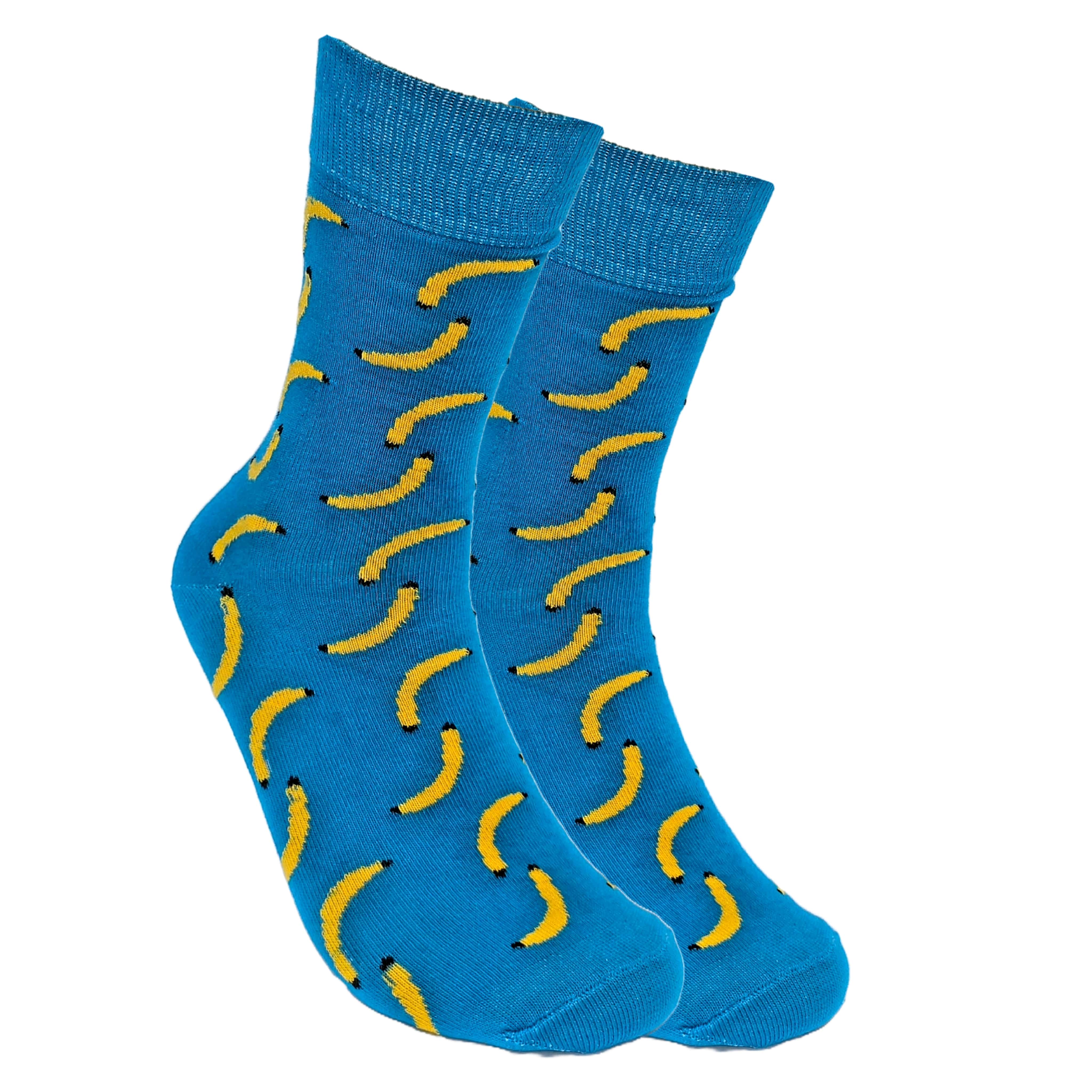 Banana Socks from the Sock Panda (Adult Medium - Women's Shoe Sizes 5-10)