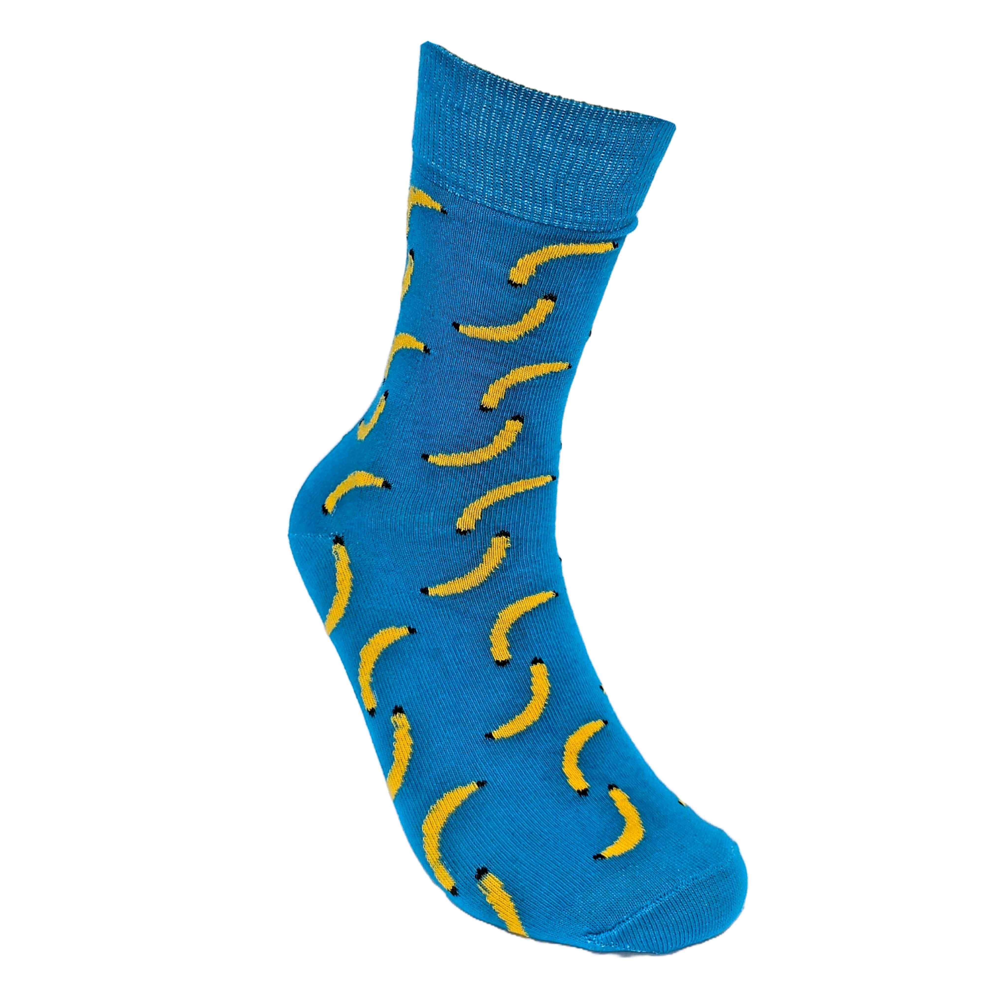 Banana Socks from the Sock Panda (Adult Medium - Women's Shoe Sizes 5-10)