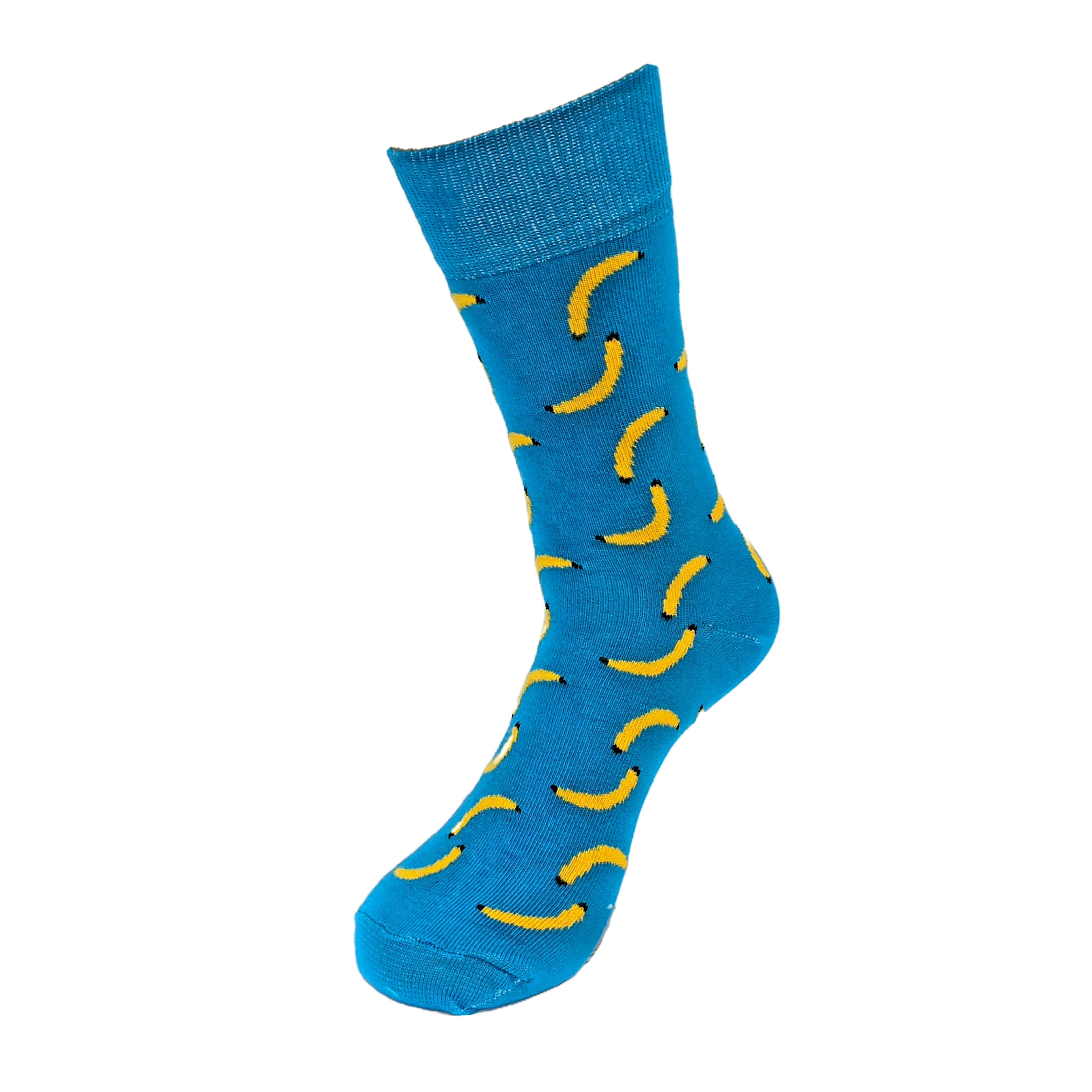 Banana Socks from the Sock Panda (Adult Medium - Women's Shoe Sizes 5-10)