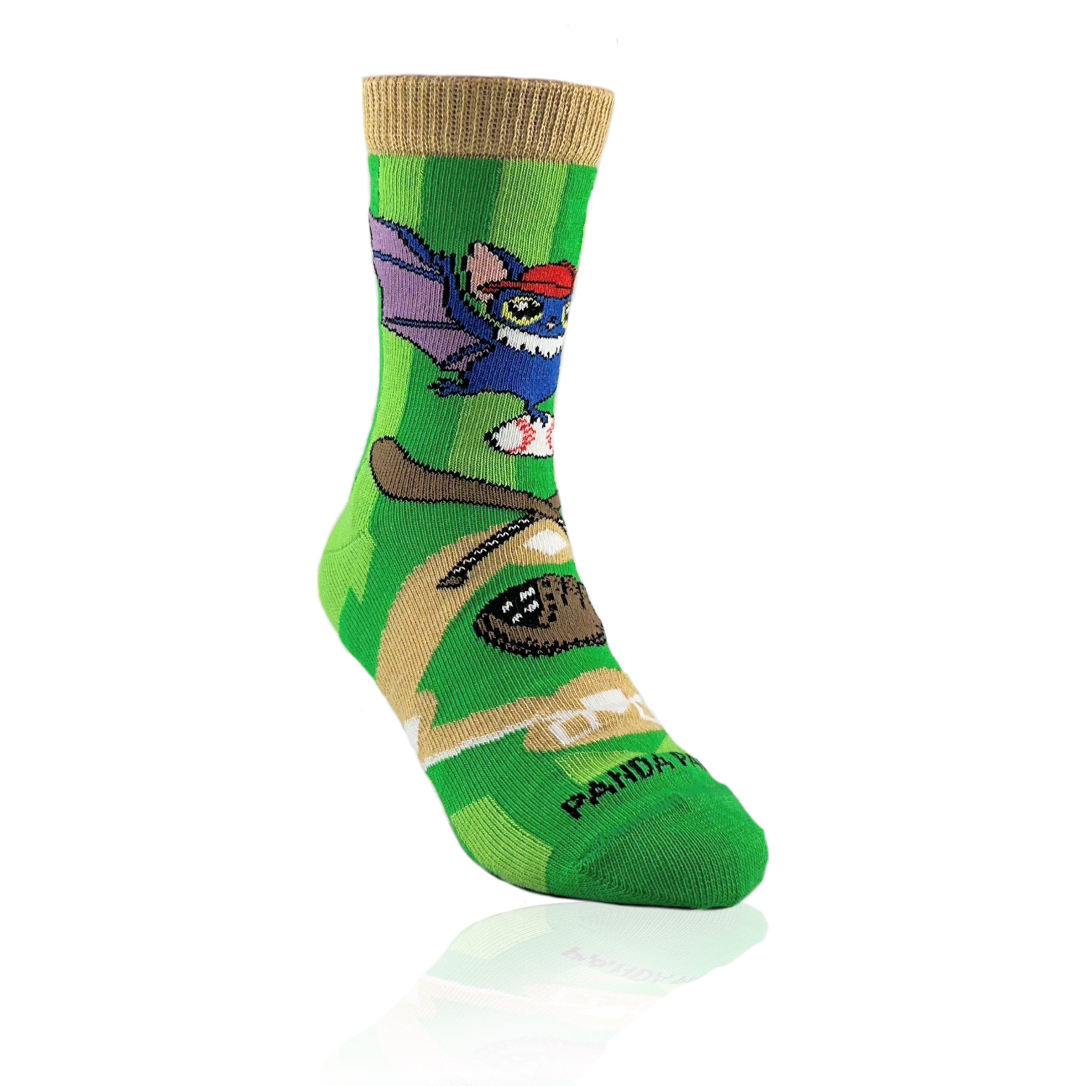 Halloween Baseball Bat Socks from the Sock Panda (Ages 3-7)
