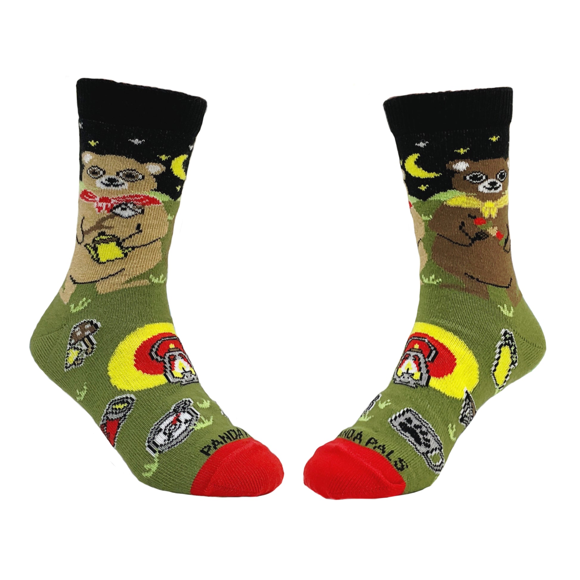 Camping Bears Socks from the Sock Panda (Age 3-7)