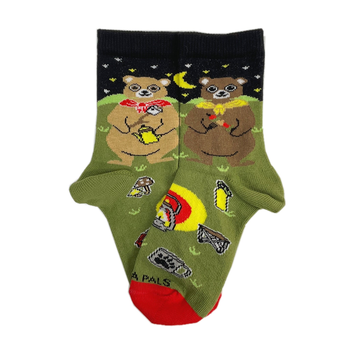 Camping Bears Socks from the Sock Panda (Age 3-7)