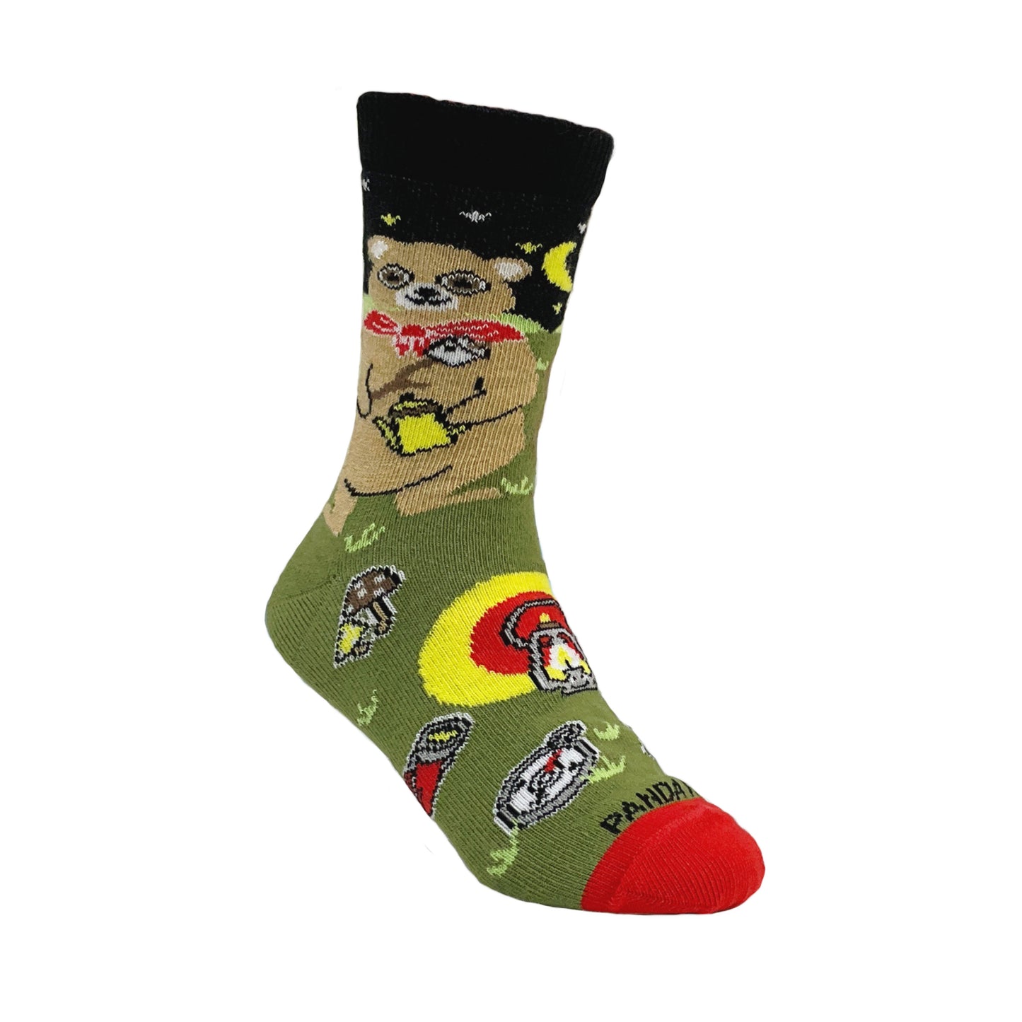 Camping Bears Socks from the Sock Panda (Age 3-7)