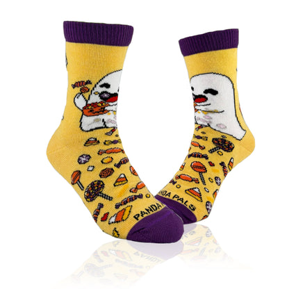 Ghost Candy Socks from the Sock Panda (Ages 3-7)