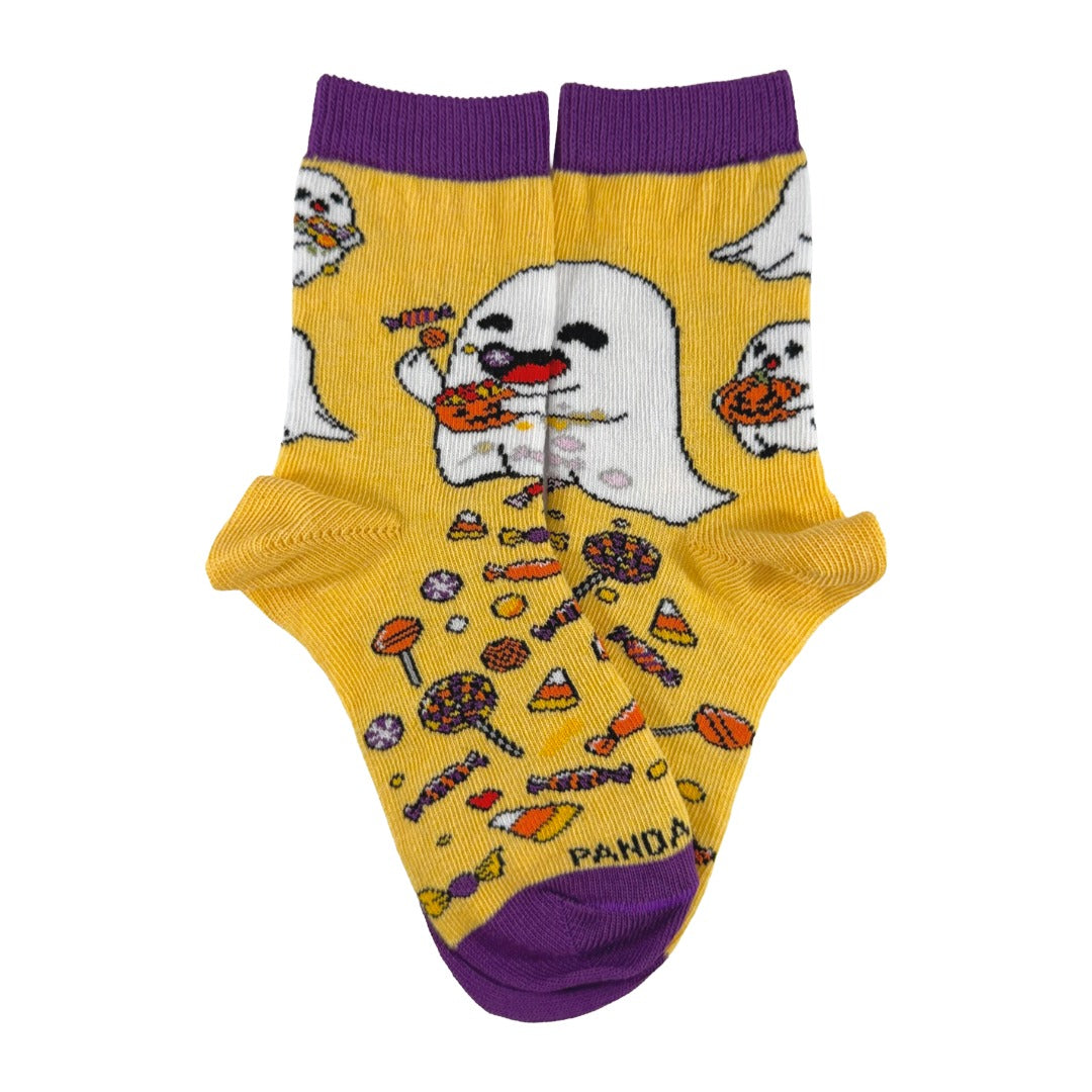 Ghost Candy Socks from the Sock Panda (Ages 3-7)