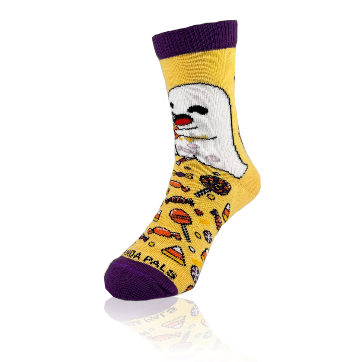 Ghost Candy Socks from the Sock Panda (Ages 3-7)