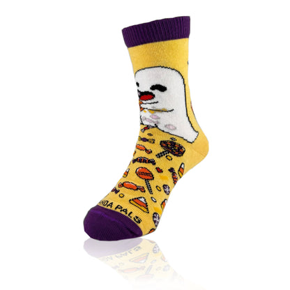 Ghost Candy Socks from the Sock Panda (Ages 3-7)