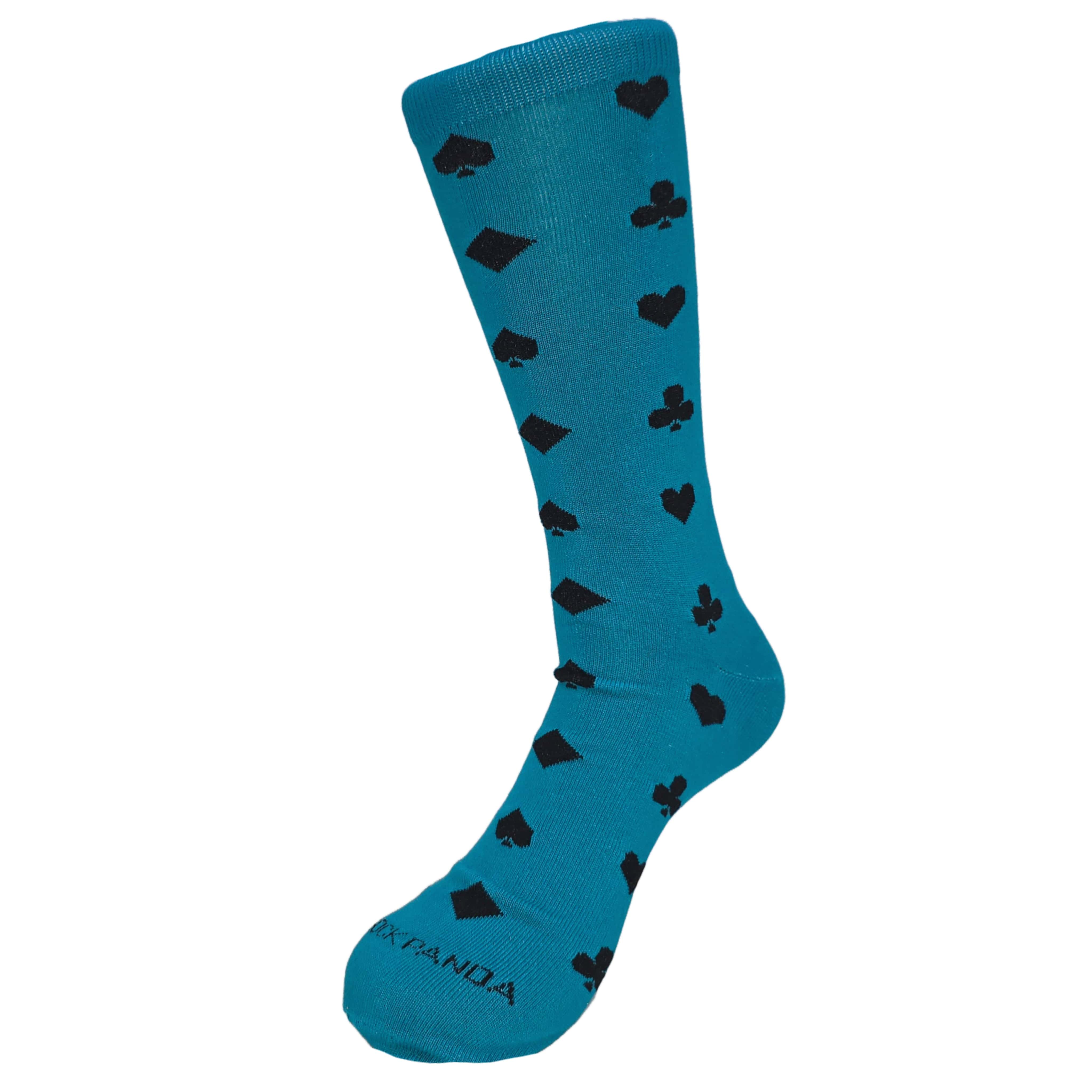 Playing Card Suit Socks from the Sock Panda (Adult Large)