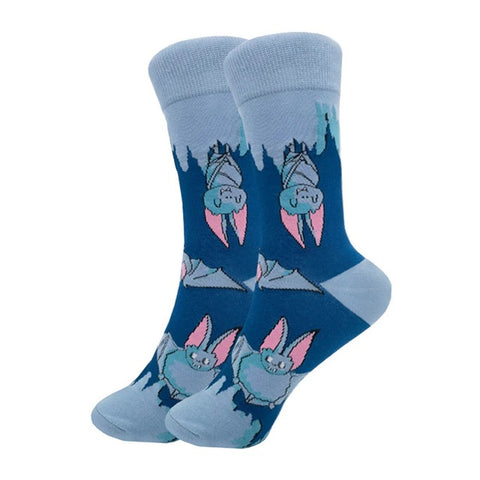 Bat in a Cave Socks from the Sock Panda (Adult Medium - Women's Shoe Sizes 5-10)
