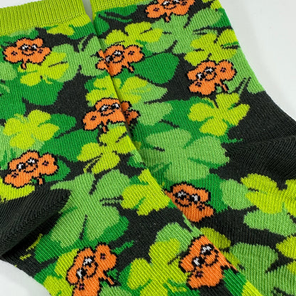 Shamrock Socks from the Sock Panda (Ages 3-7)