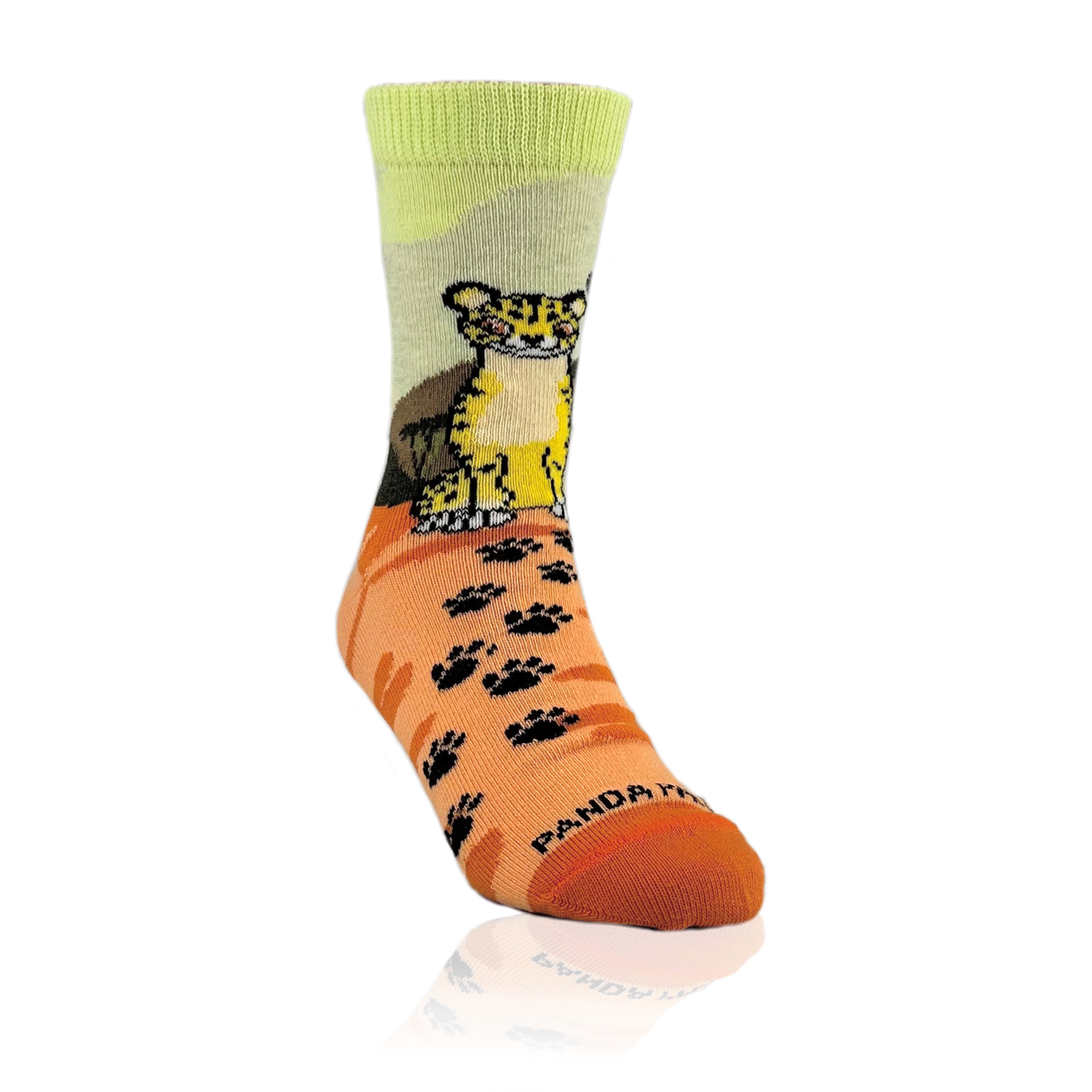 Cheetah Socks from the Sock Panda (Ages 3-7)