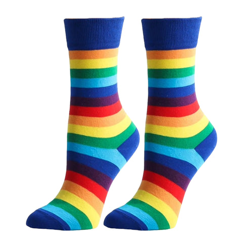 Colorful Striped Socks from the Sock Panda (Adult Medium - Women's Shoe Sizes 5-10)