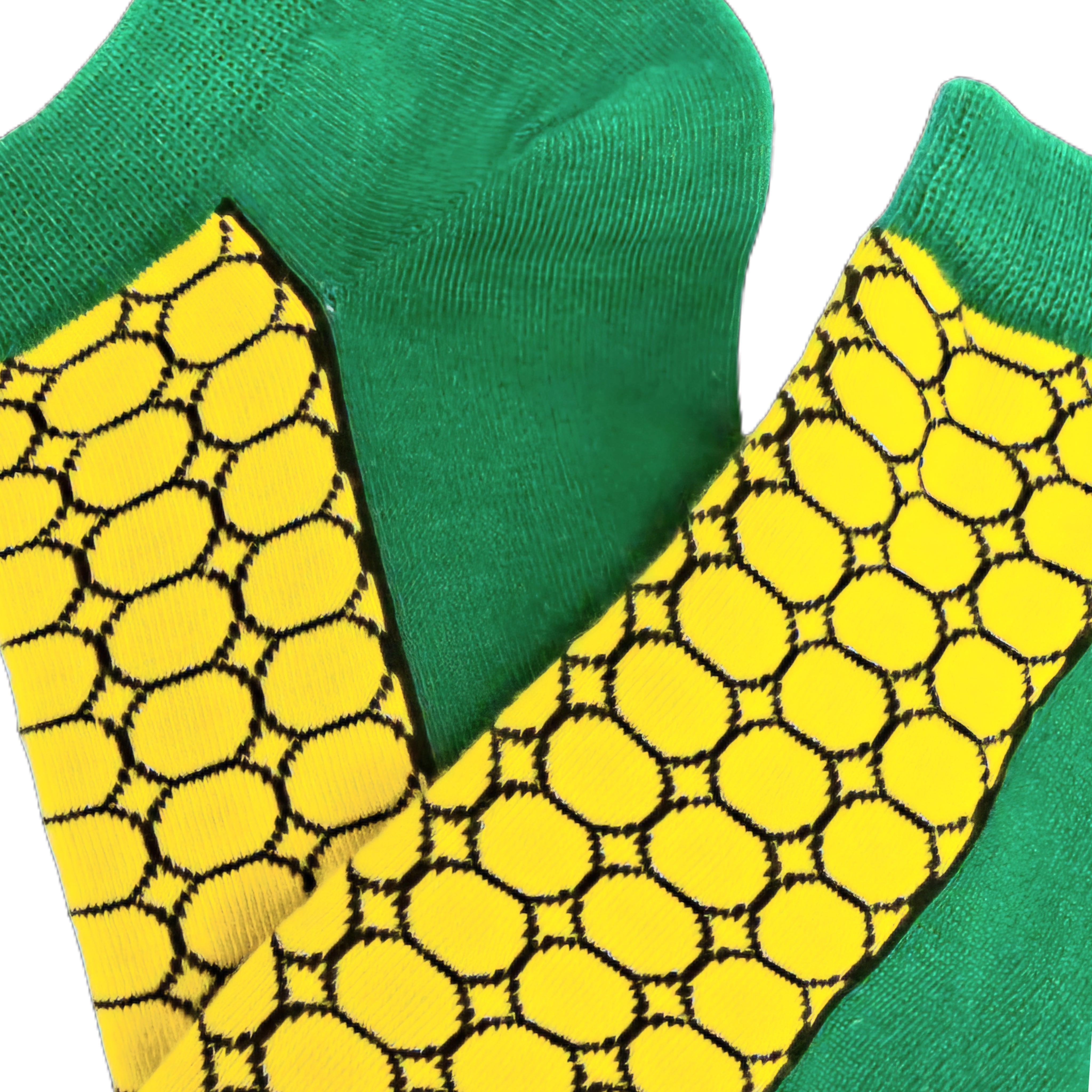 Corn of the Cob Ankle Socks from the Sock Panda