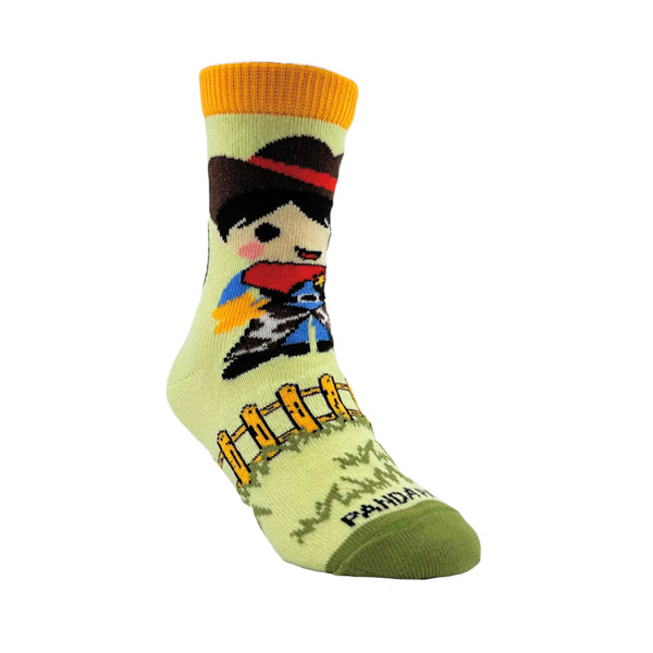 Cowboy / Cowgirl Socks from the Sock Panda (Ages 3-7)