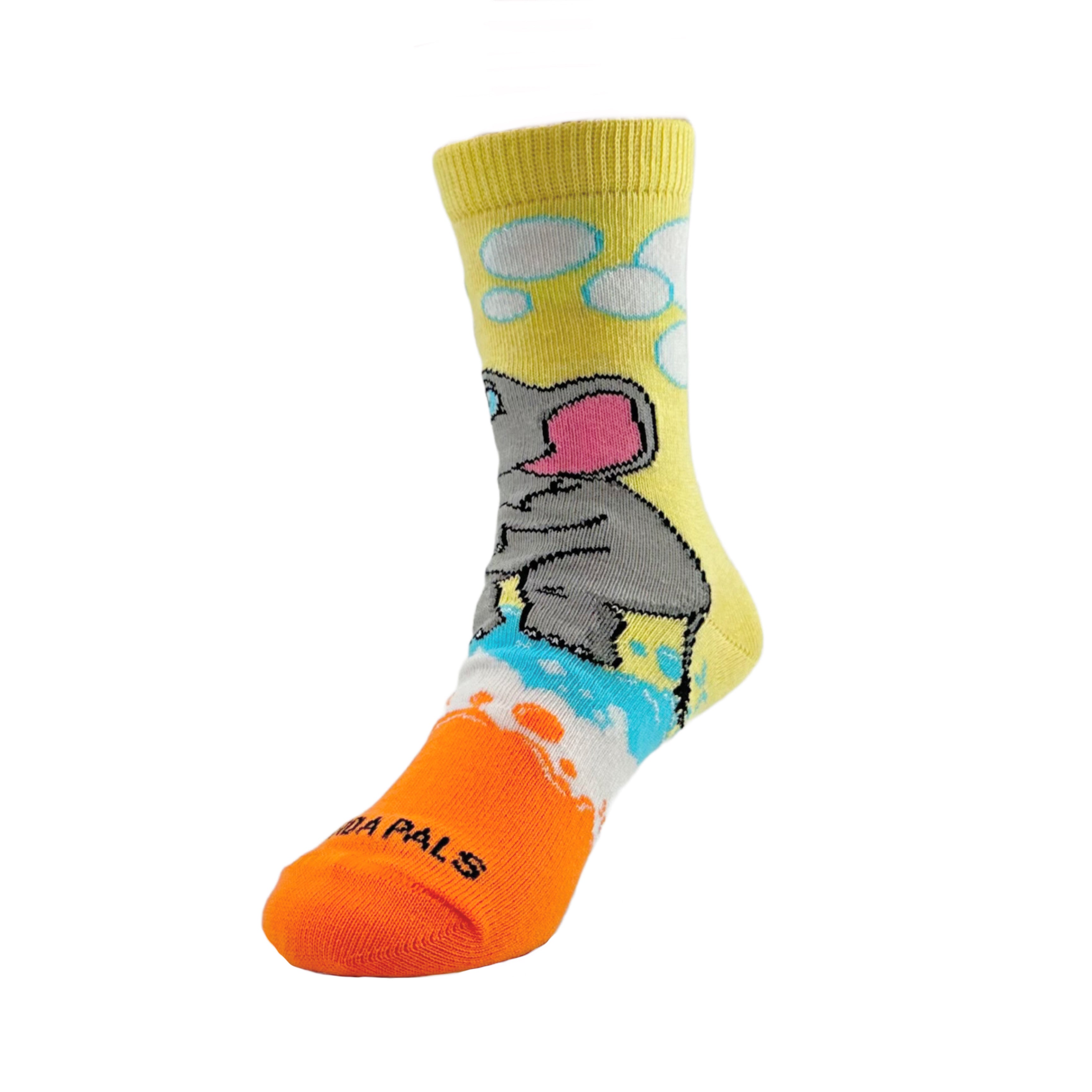 Elephant Bubbles Socks from the Sock Panda (Ages 3-7)